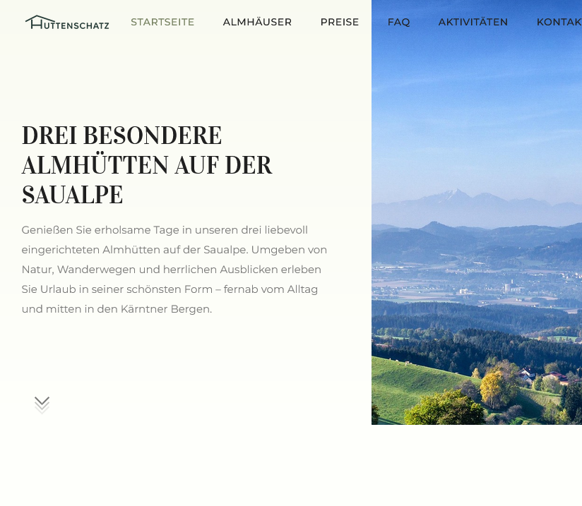 Hüttenschatz – drei Almhütten auf der Saualpe in Kärnten